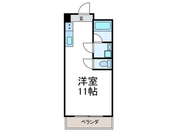 ハイツ京御所の物件間取画像